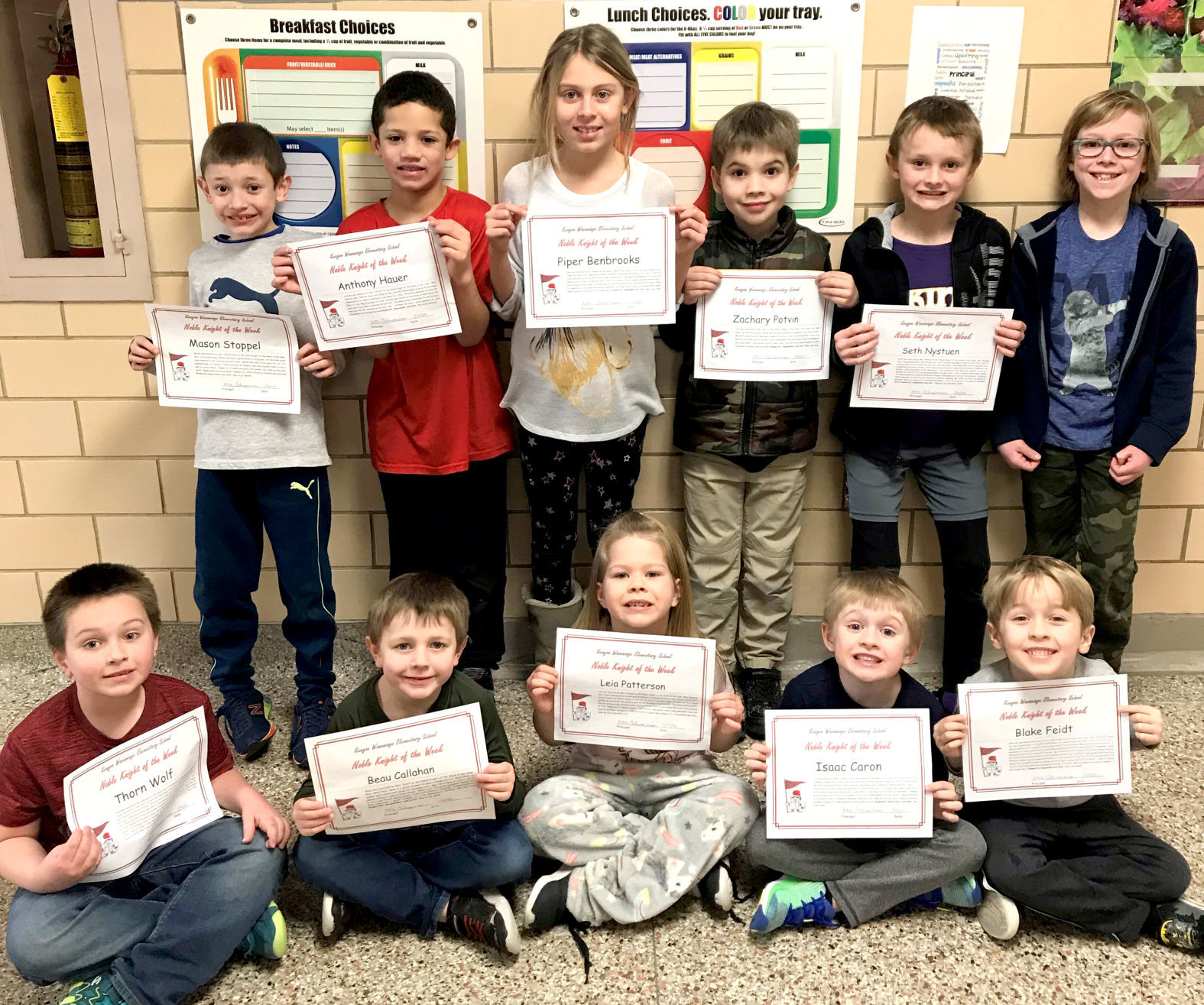 Noble Knights of the Week - Jan. 15